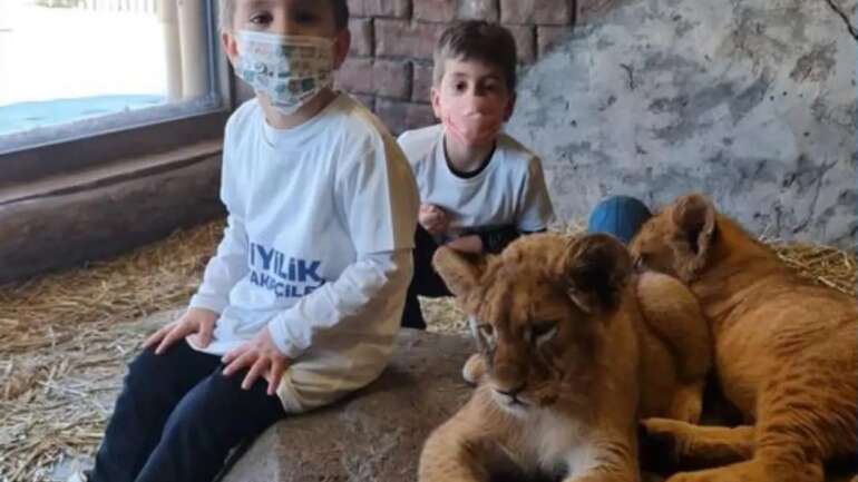 Küçük Kahramanlar Aslan Park’ta Maceradaydı